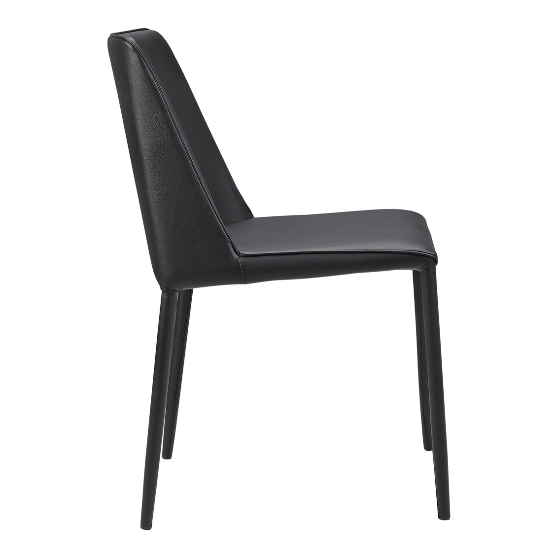 Nora Dining Chair Black Vegan Leather