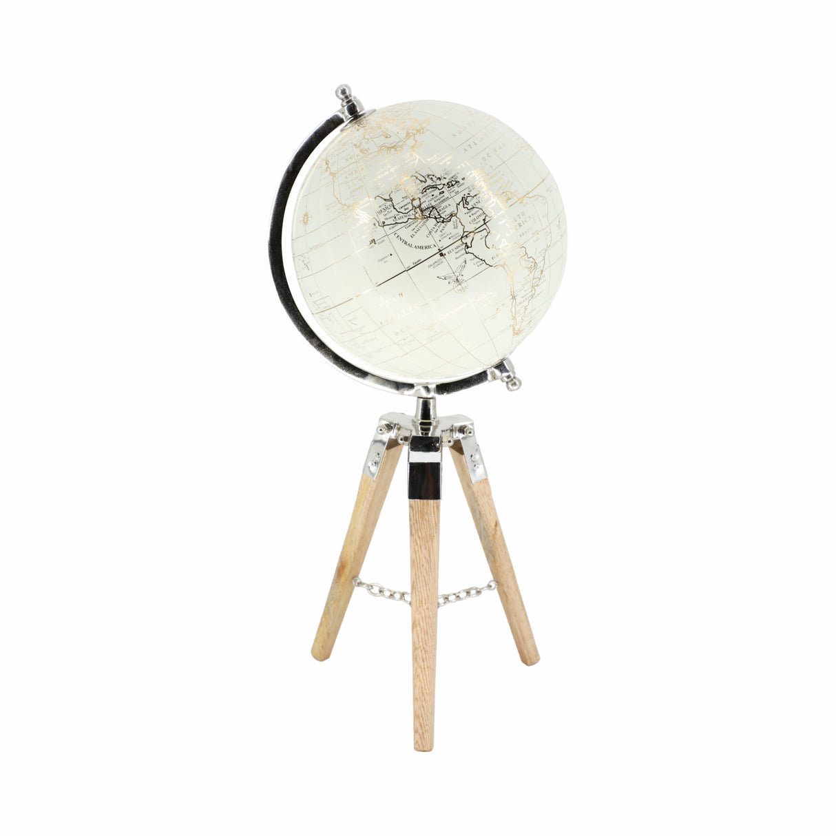 8" Globe On Tripod