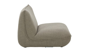 Zeppelin Slipper Chair Speckled Pumice