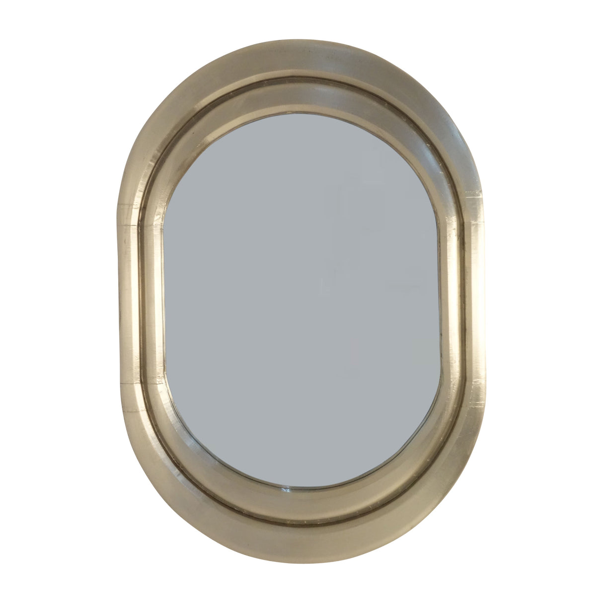 40x28 Sabel Oval Champagne Clad Mirror