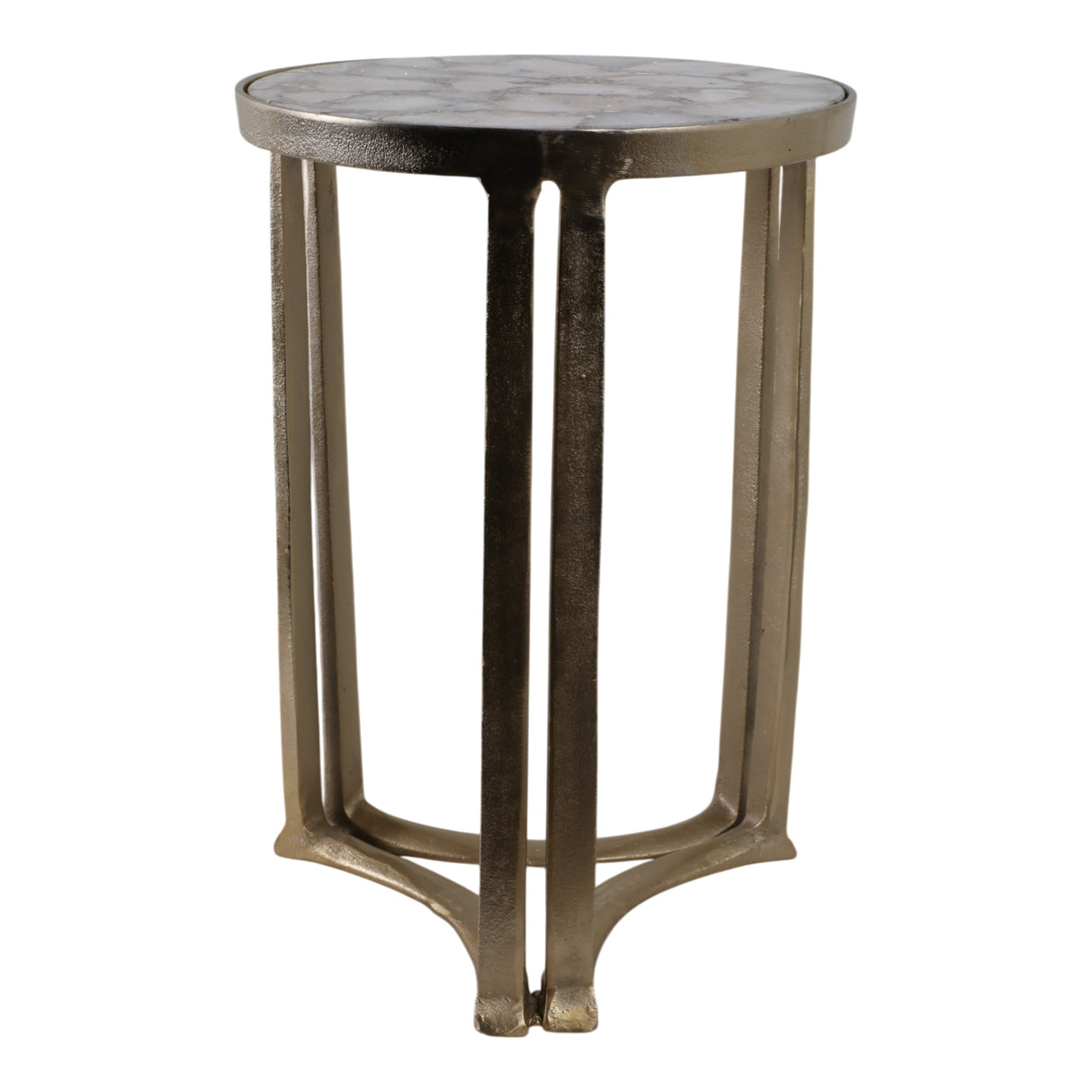 22" Ellendale Quartz Top Accent Table