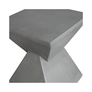 Xero Concrete Stool Lava Grey