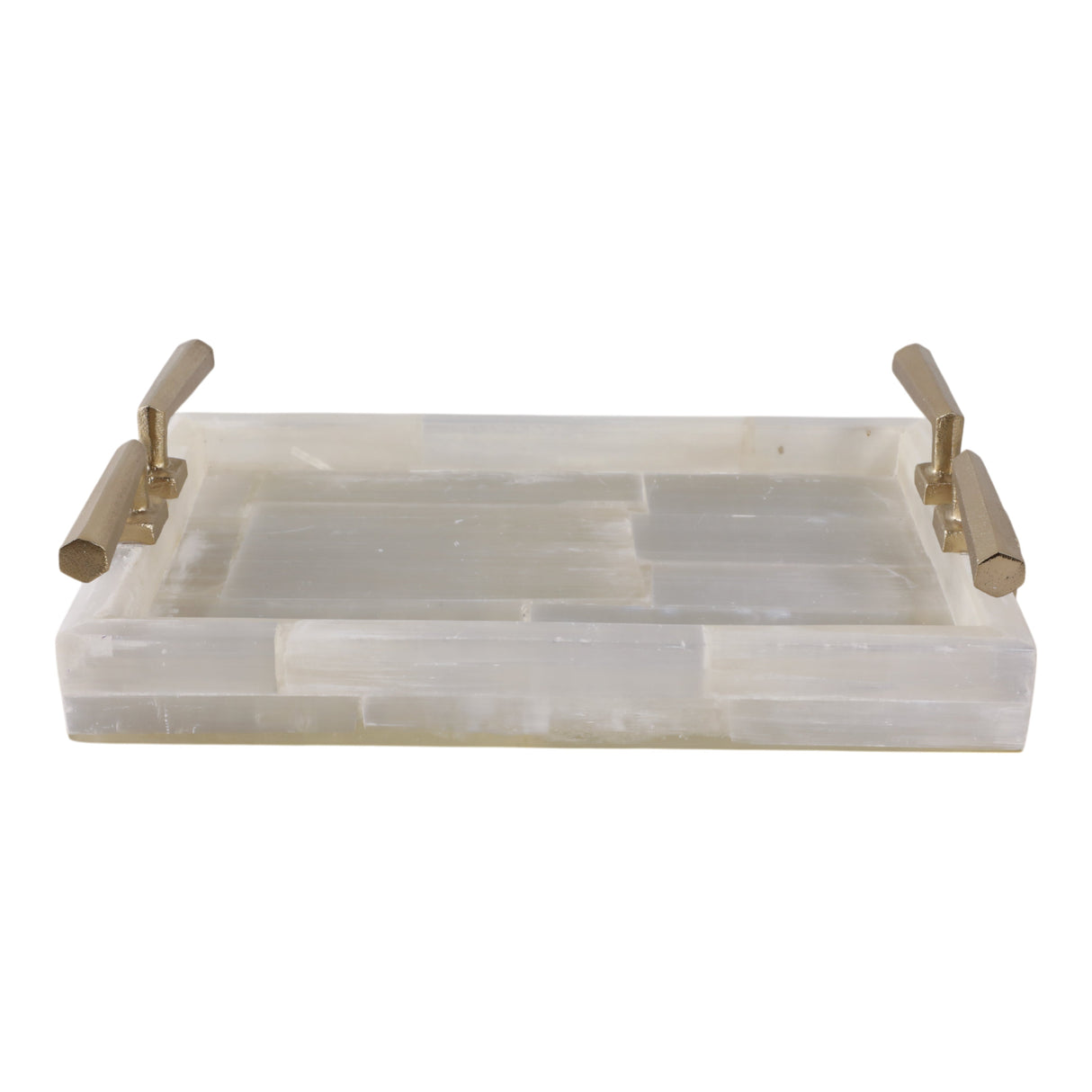 14" Surrey Selenite Tray