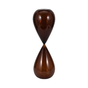 20" Darby Small Brown Hourglass