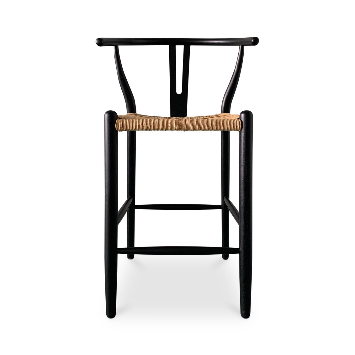 Ventana Counter Stool Black And Natural