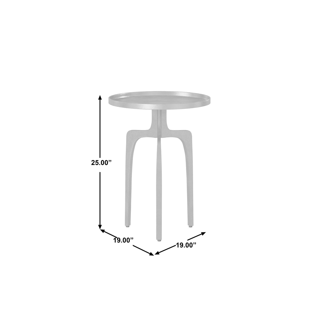 Metal Accent Table