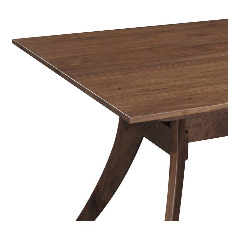 Florence Rectangular Dining Table Small Walnut