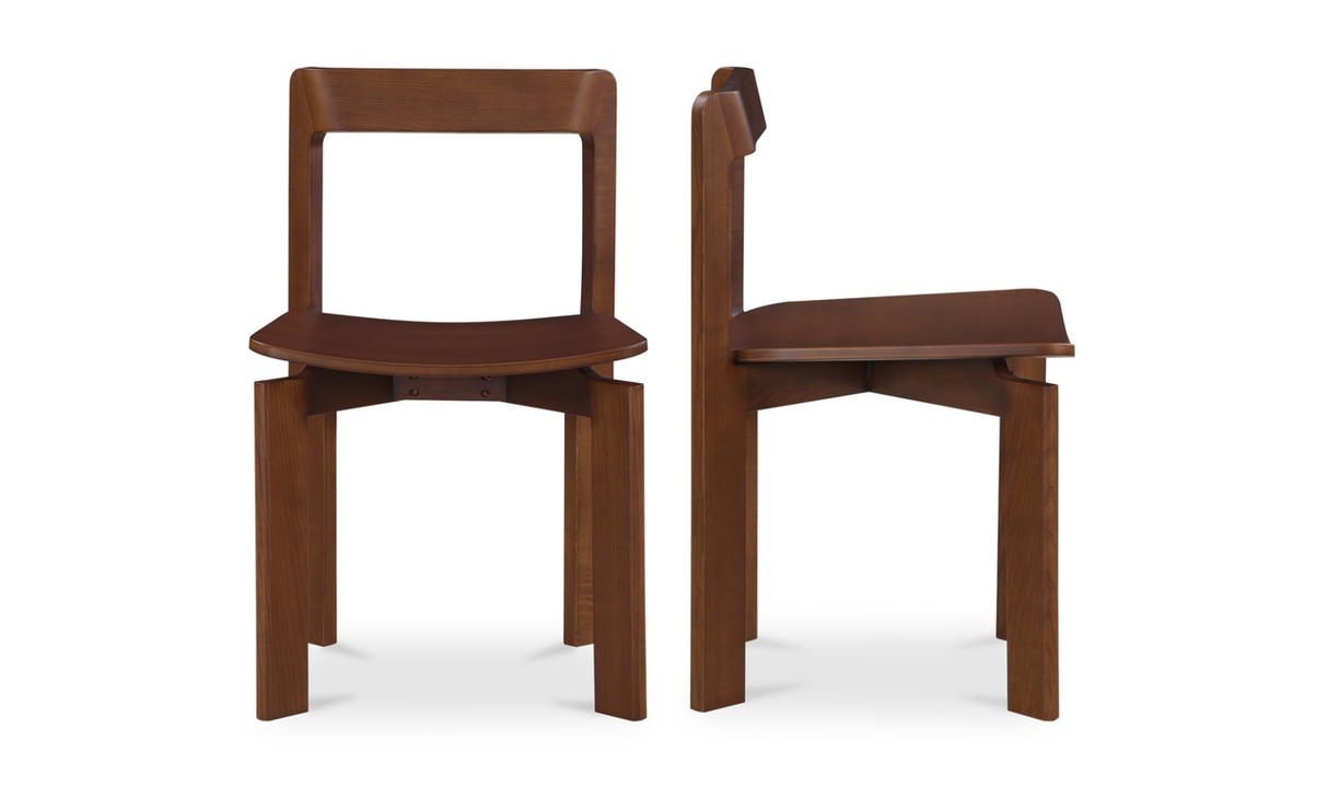 Daifuku Dining Chair Walnut Stained Ash