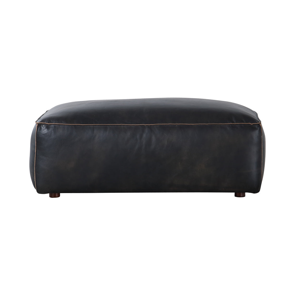 Luxe Ottoman Antique Black