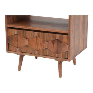 O2 Nightstand Brown