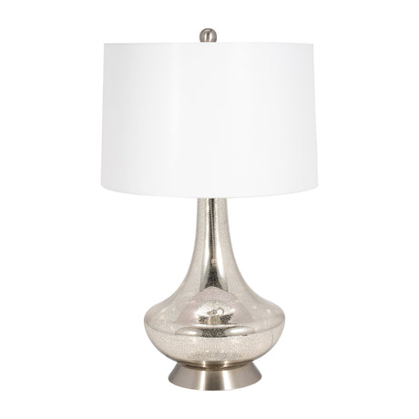 27''glass Table Lamp, Champagne