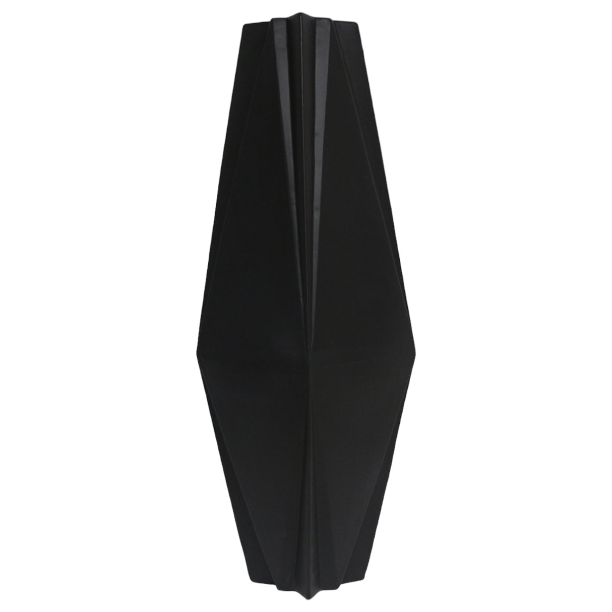 31" Bonney Large Black Cer Vase