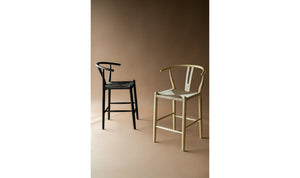 Ventana Counter Stool Black