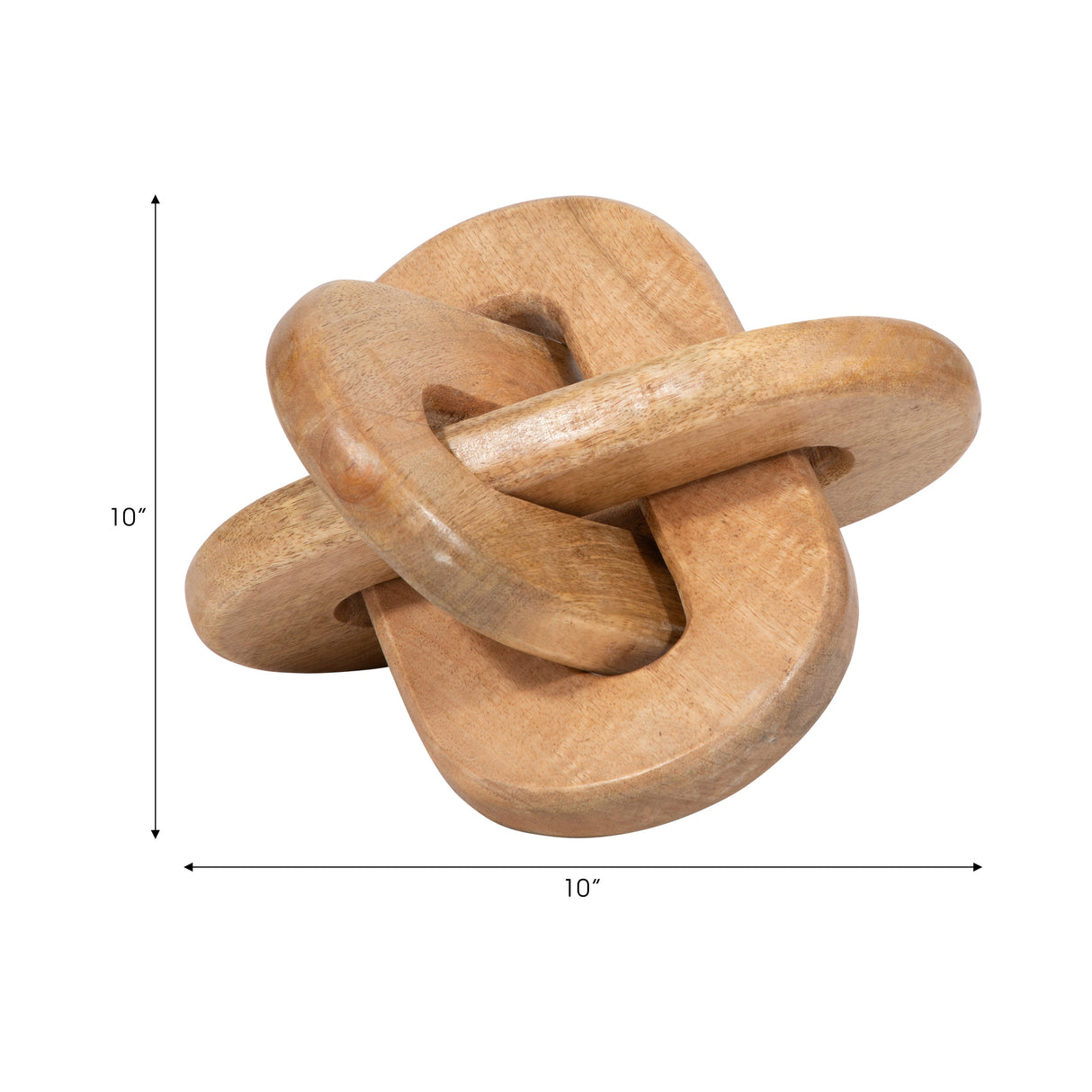 Wood, 10" Decorative Knot, Natural