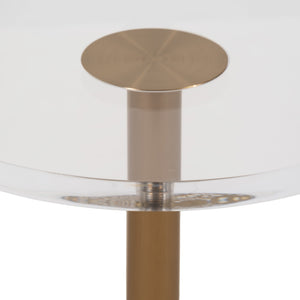 21" Talia Acrylic Accent Table