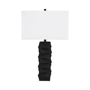 31" Tall Contemporary Table Lamp, Black