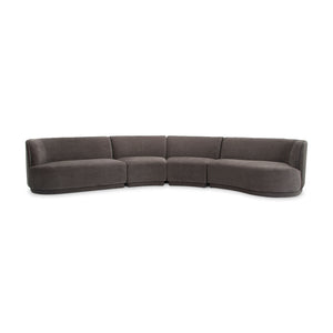 Yoon Eclipse Modular Sectional Chaise Right Umbra Grey