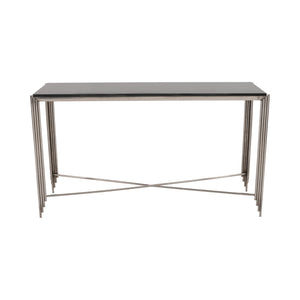 54" Aldine Stainless Steel Console Table