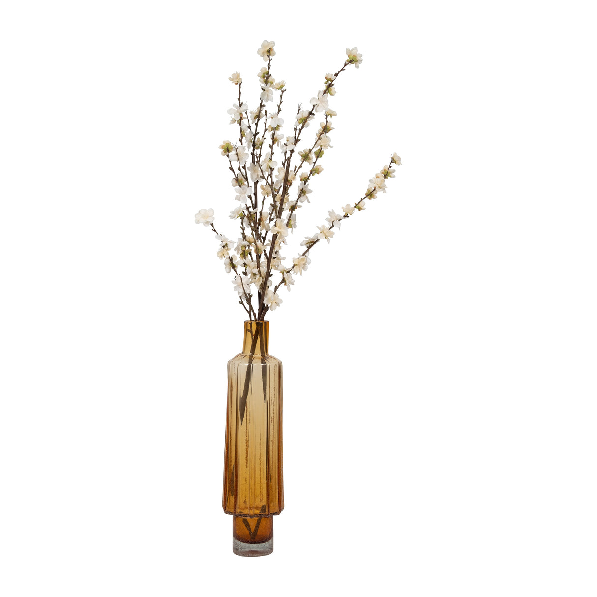 20" Sloan Amber Glass Vase