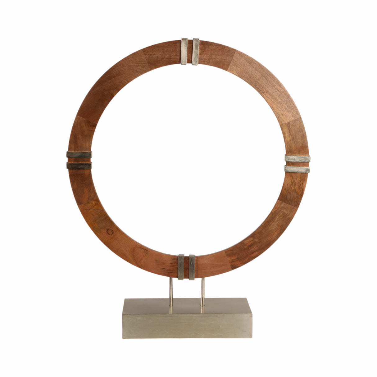 30" Garner Small Wood Ring Statuary