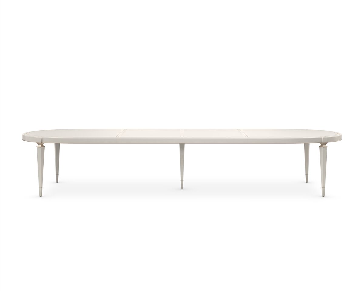 Intl-Classic - Exquisite Taste Oval 14-Seater Dining Table