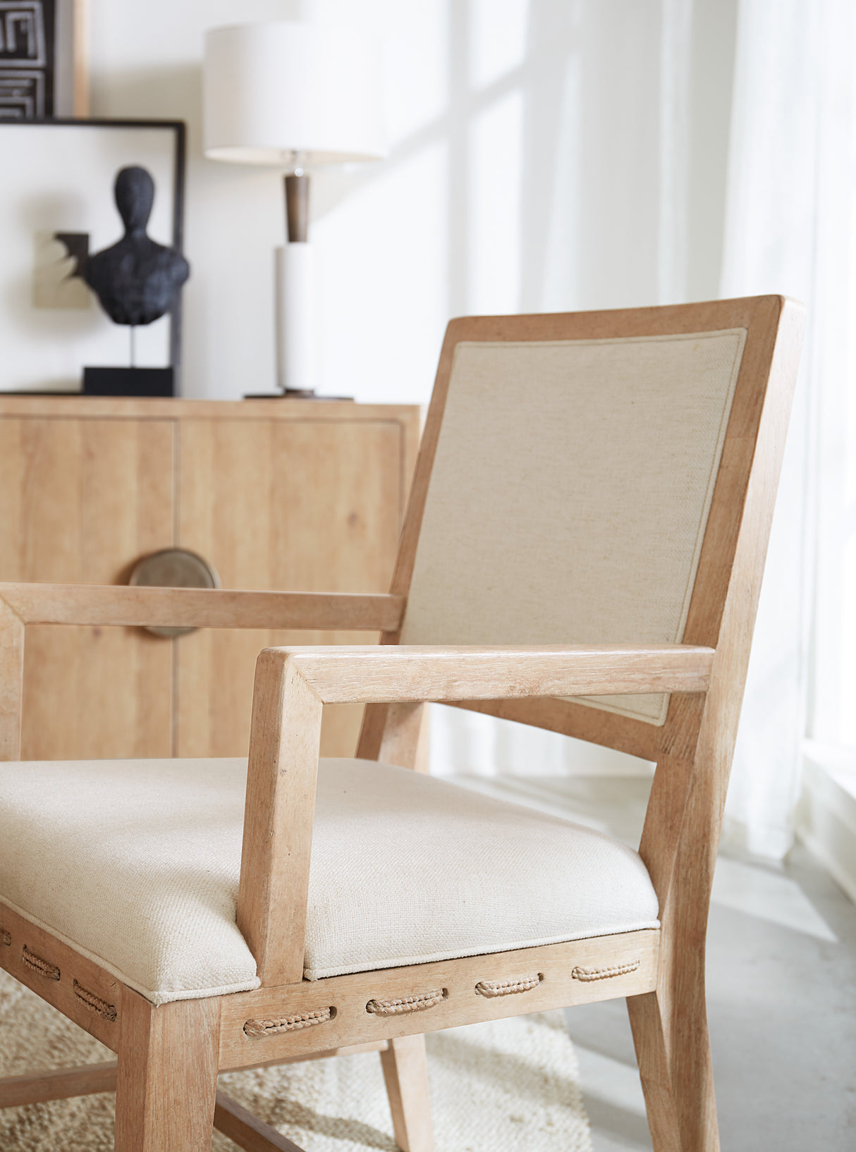 Retreat Cane Back Arm Chair