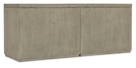 Linville Falls 72" Credenza with Two Open Desk Cabinets