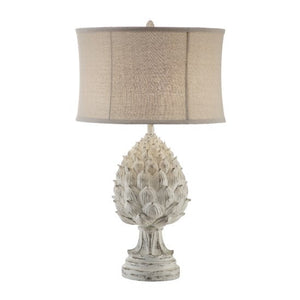 Artichoke Finial Table Lamp