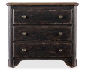 Americana Three-Drawer Nightstand