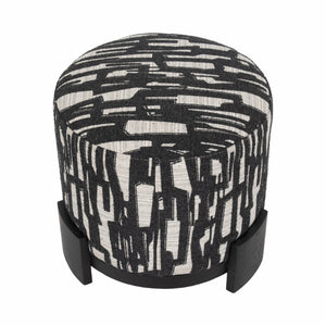 19" Laurent Ottoman Stool, Multi