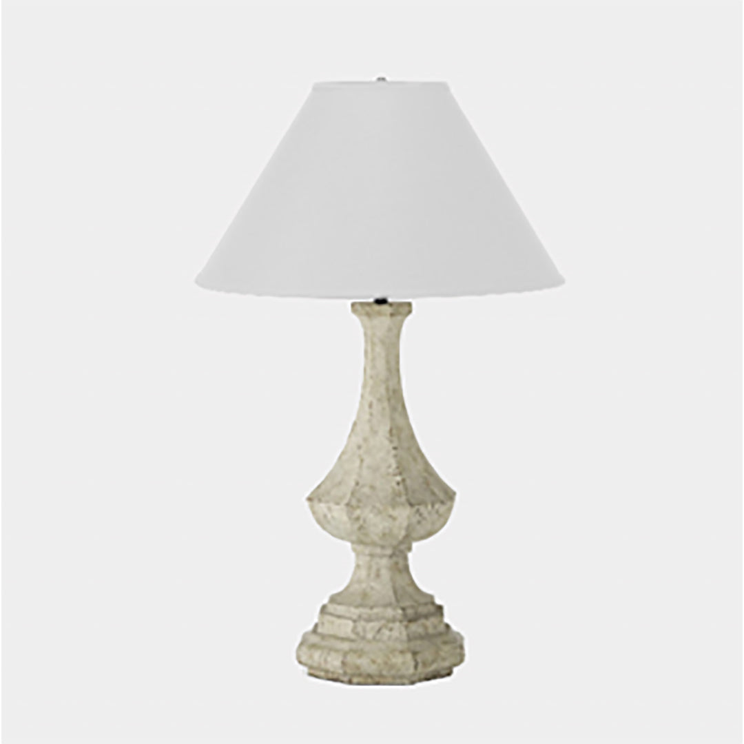 Resin, 31"h Antique Table Lamp