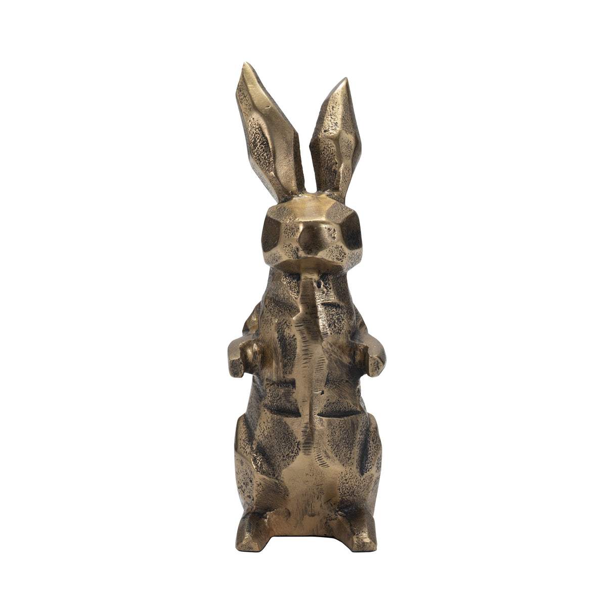 8" Alona Geometric Bunny, Gold