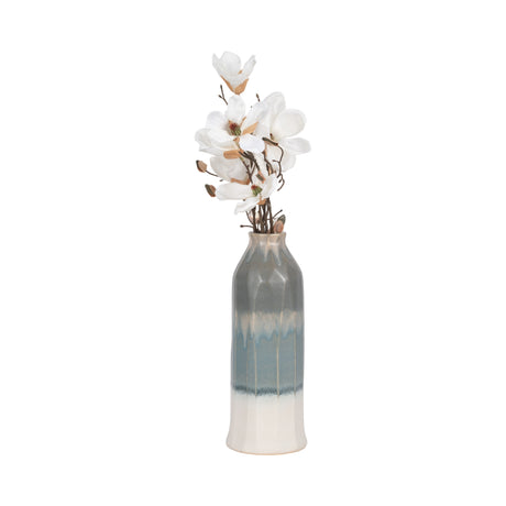 16" Estella Small Blue Vase