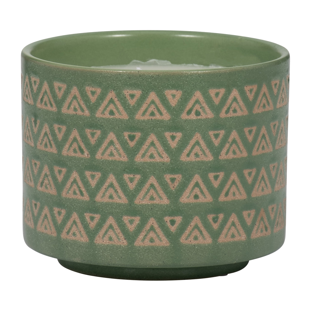 5" 15oz Aztec Citro Candle, Green