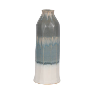 16" Estella Small Blue Vase