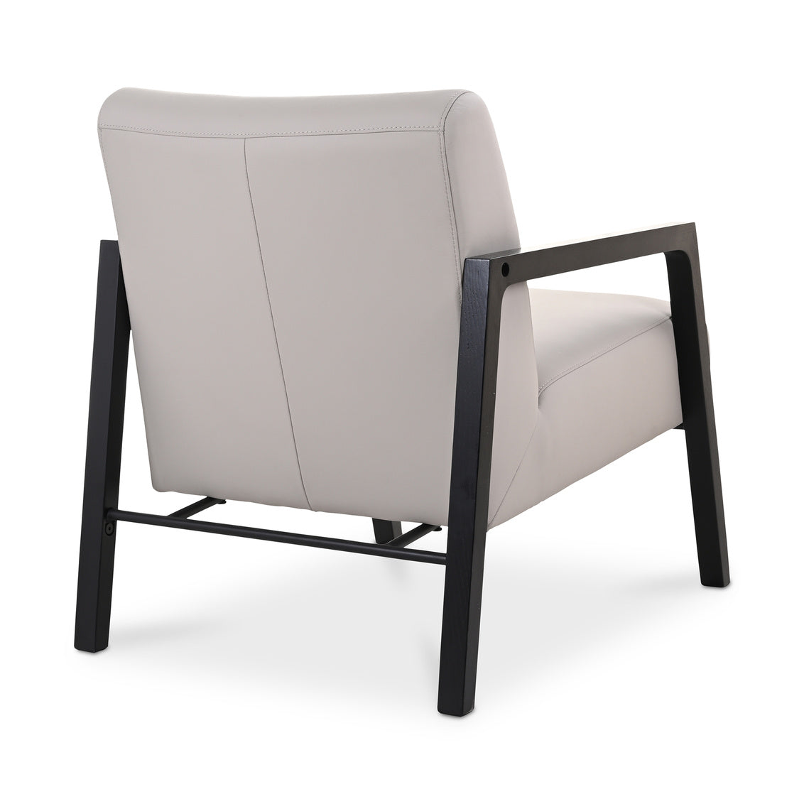 Fox Chair Twilight Grey Leather