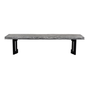 Bent Bench Extra Small Weathered Grey