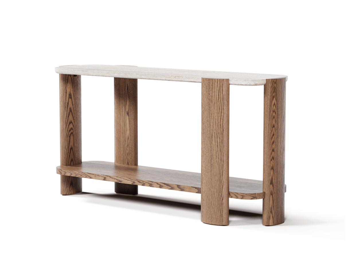 Dawn Travertine Consol