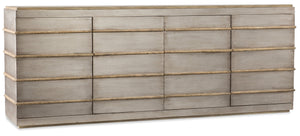 Urban Elevation Metal Entertainment Credenza