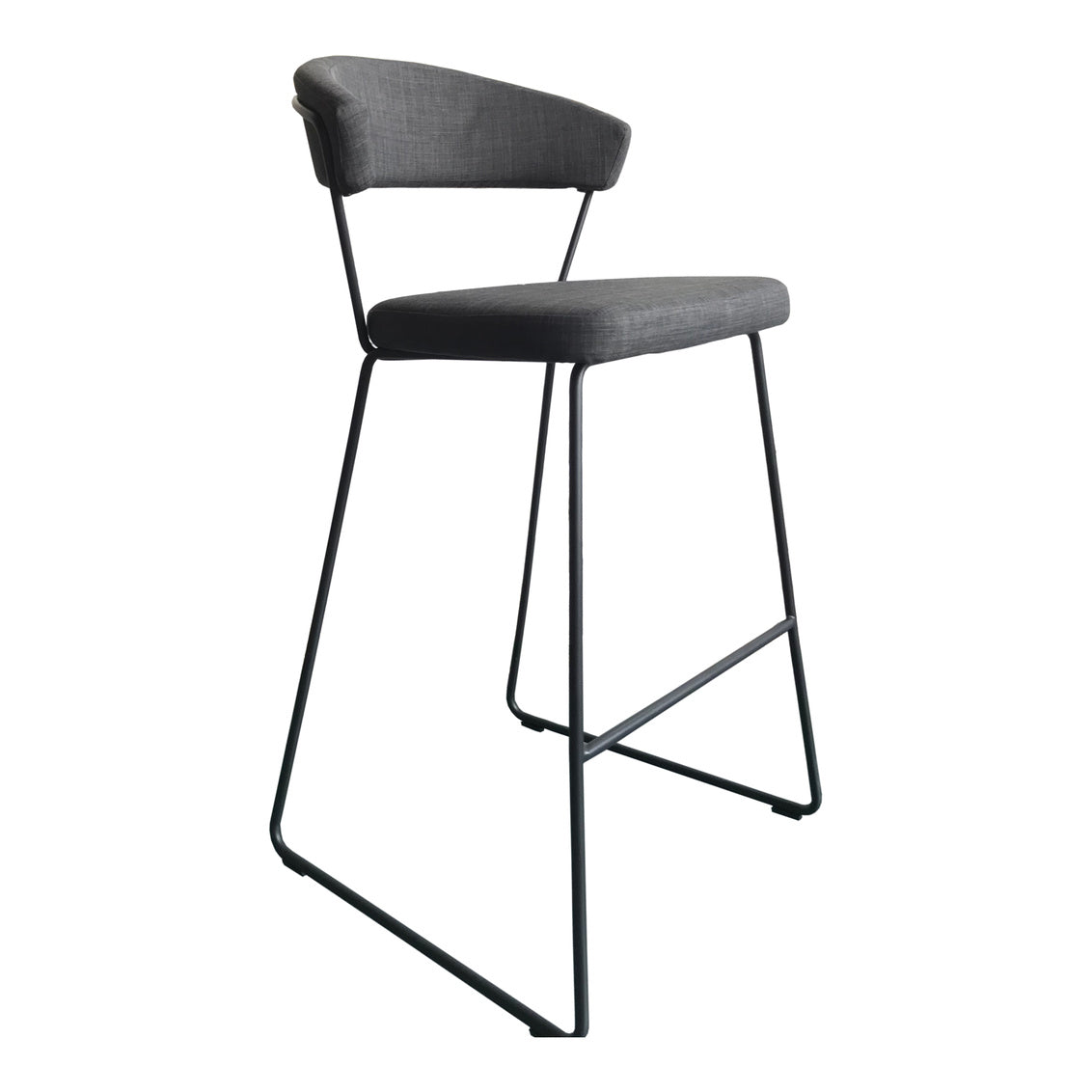 Adria Counter Stool Dark Grey