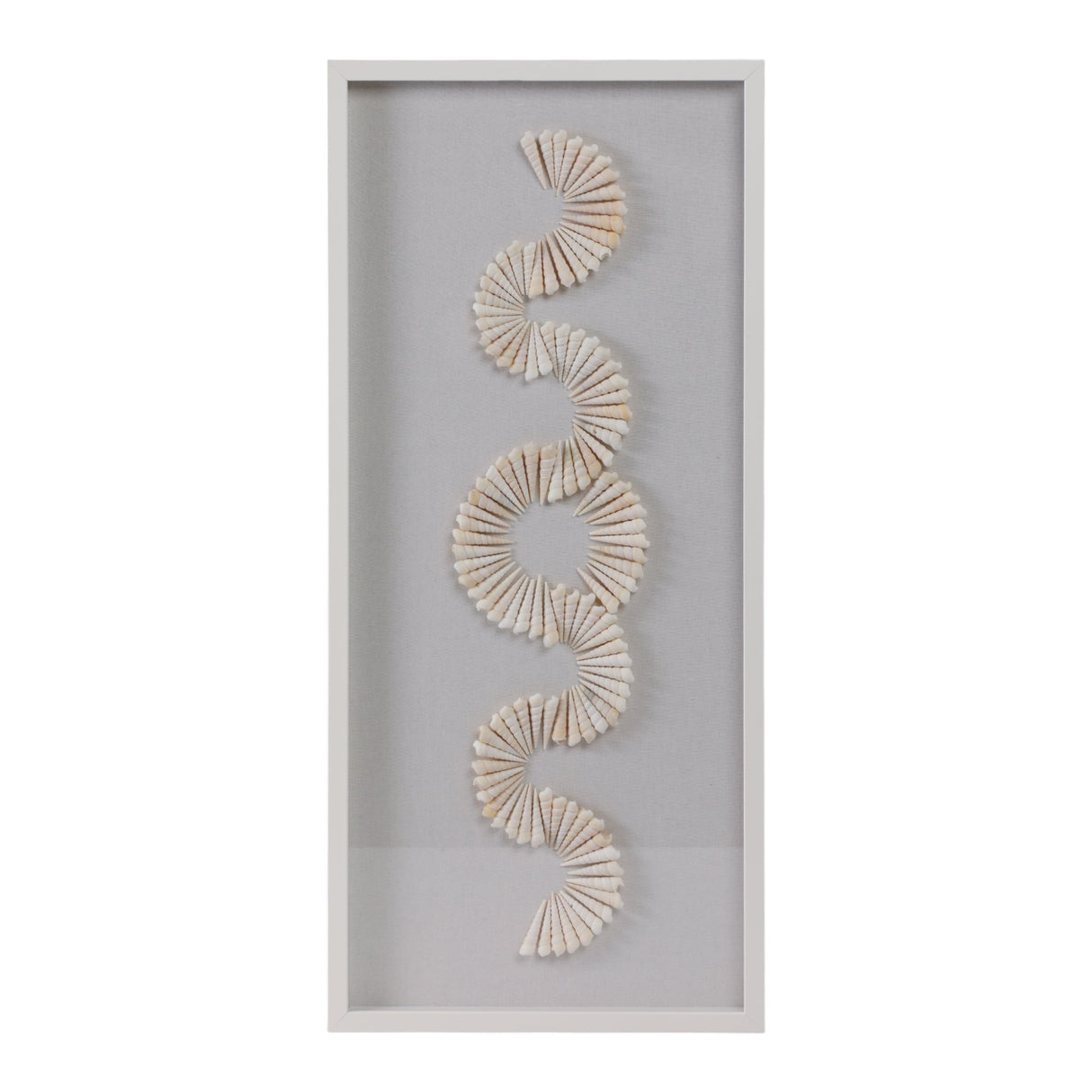 18x40 Atlantis Shell Shadowbox Art