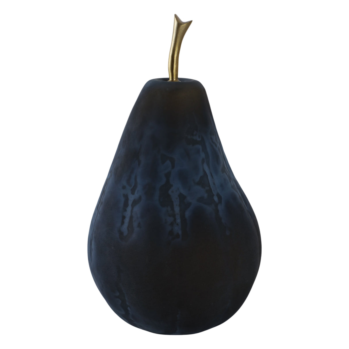 12" Tiverton Large Glass Pear, Multi
