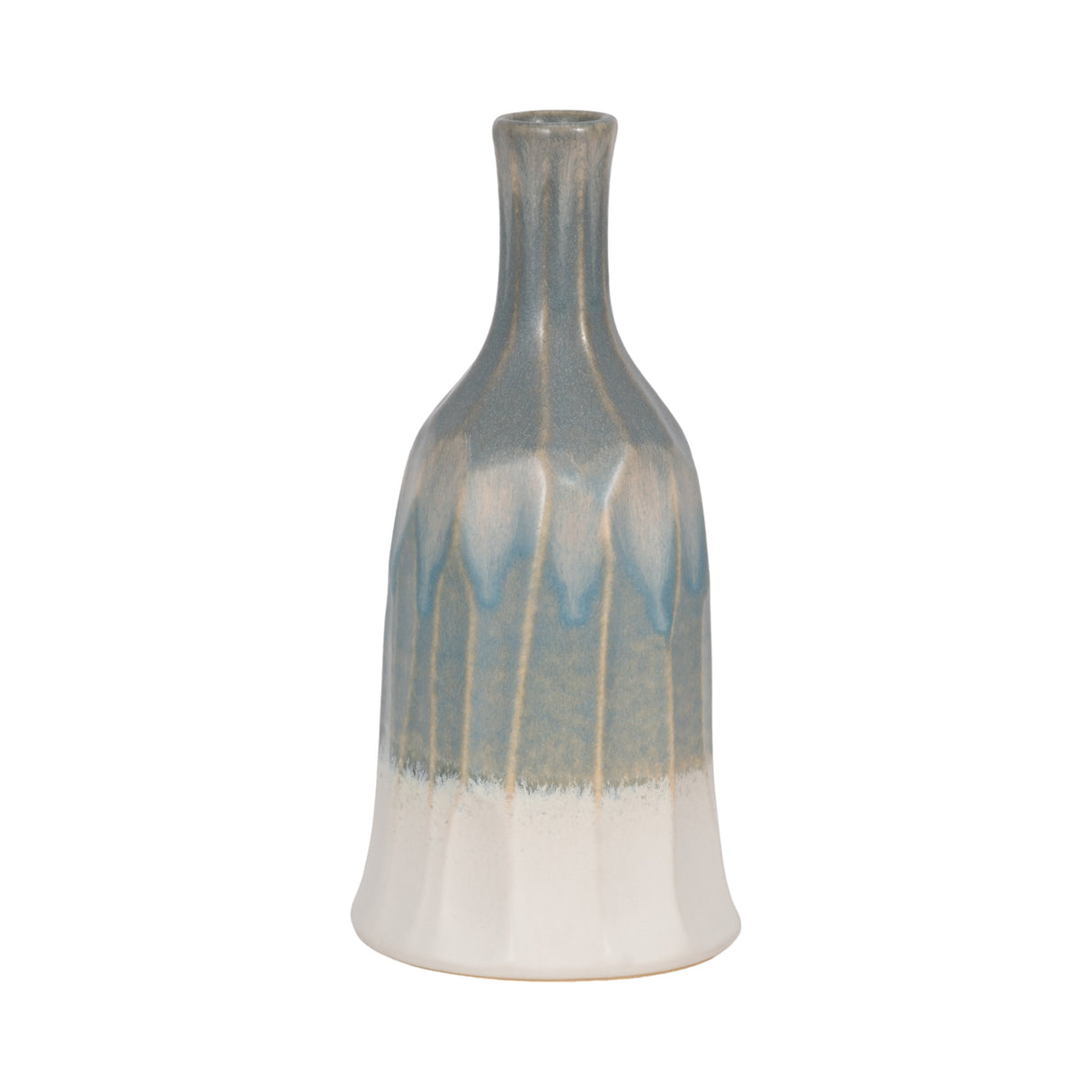 12" Estella Medium Blue Bottle