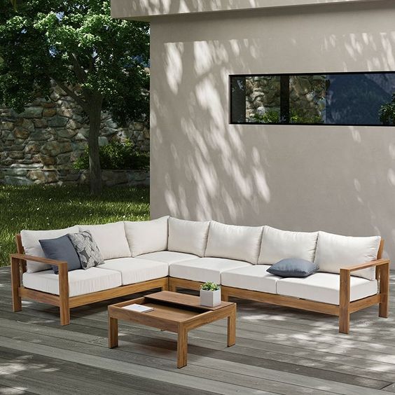 2-Piece White Outdoor SeatingMistral Haven Set