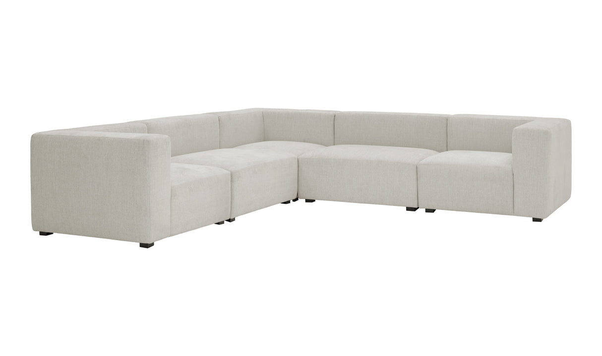 Romy Classic L Modular Sectional Warm Cotton