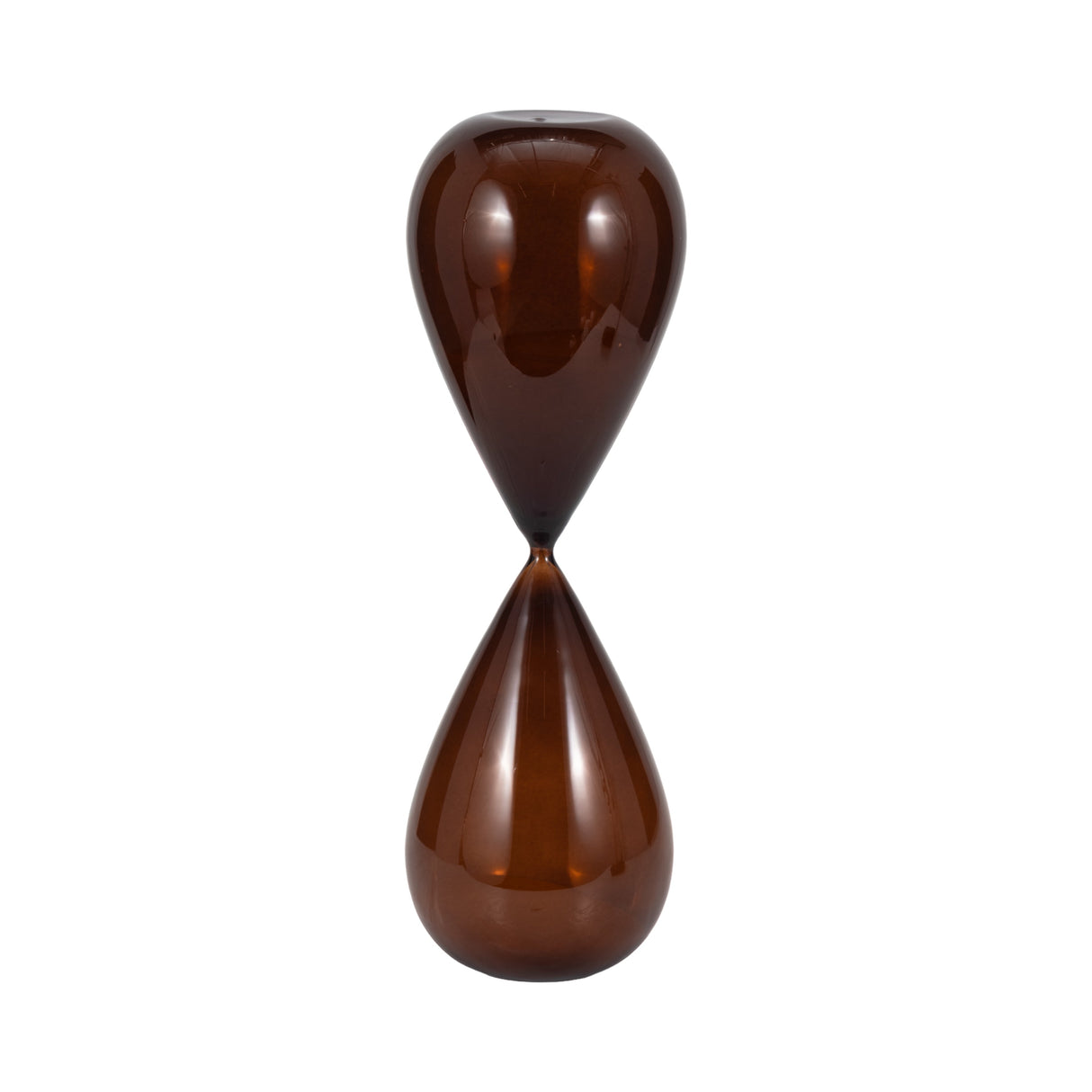 20" Darby Small Brown Hourglass