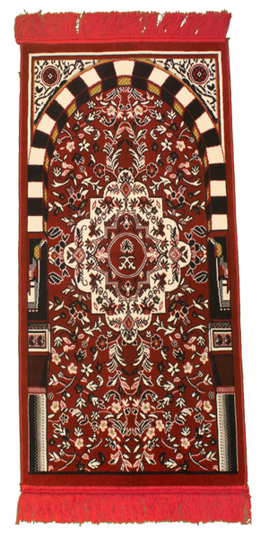 Rawdah Red kids Prayer Mat