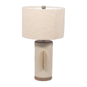 Ecomix, 24" Organic Table Lamp, Ivory