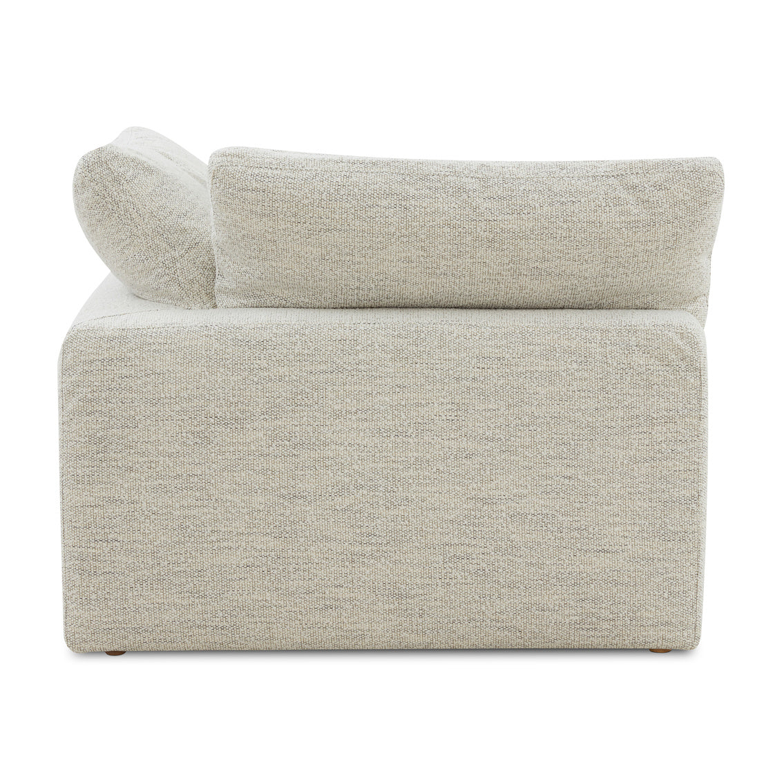 Clay Corner Chair Neverfear™ Fabric Coastside Sand