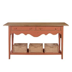 Clay & Oak Console